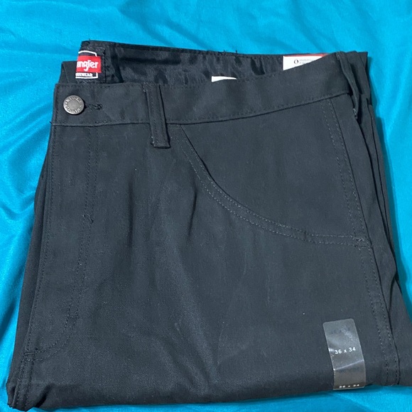 Wrangler Midnight Black Denim - Picture 1 of 1